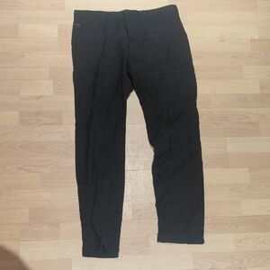 Prada Men's Elegant Black Dress Pants